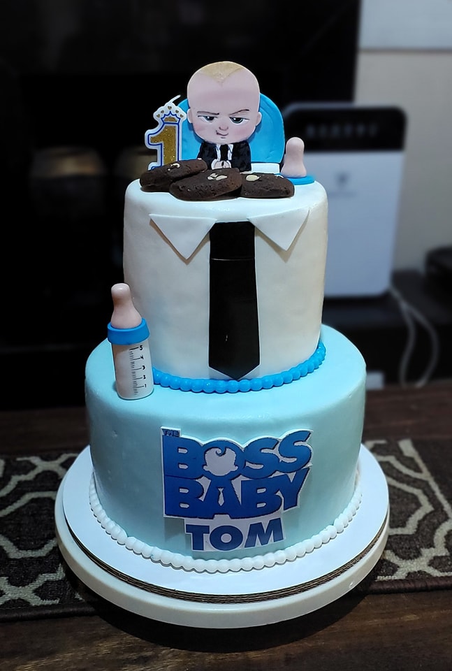 Baby Boss Themed Cake